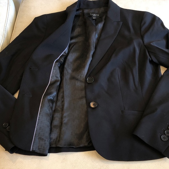 Talbots NWOT black  blazer - Picture 5 of 7